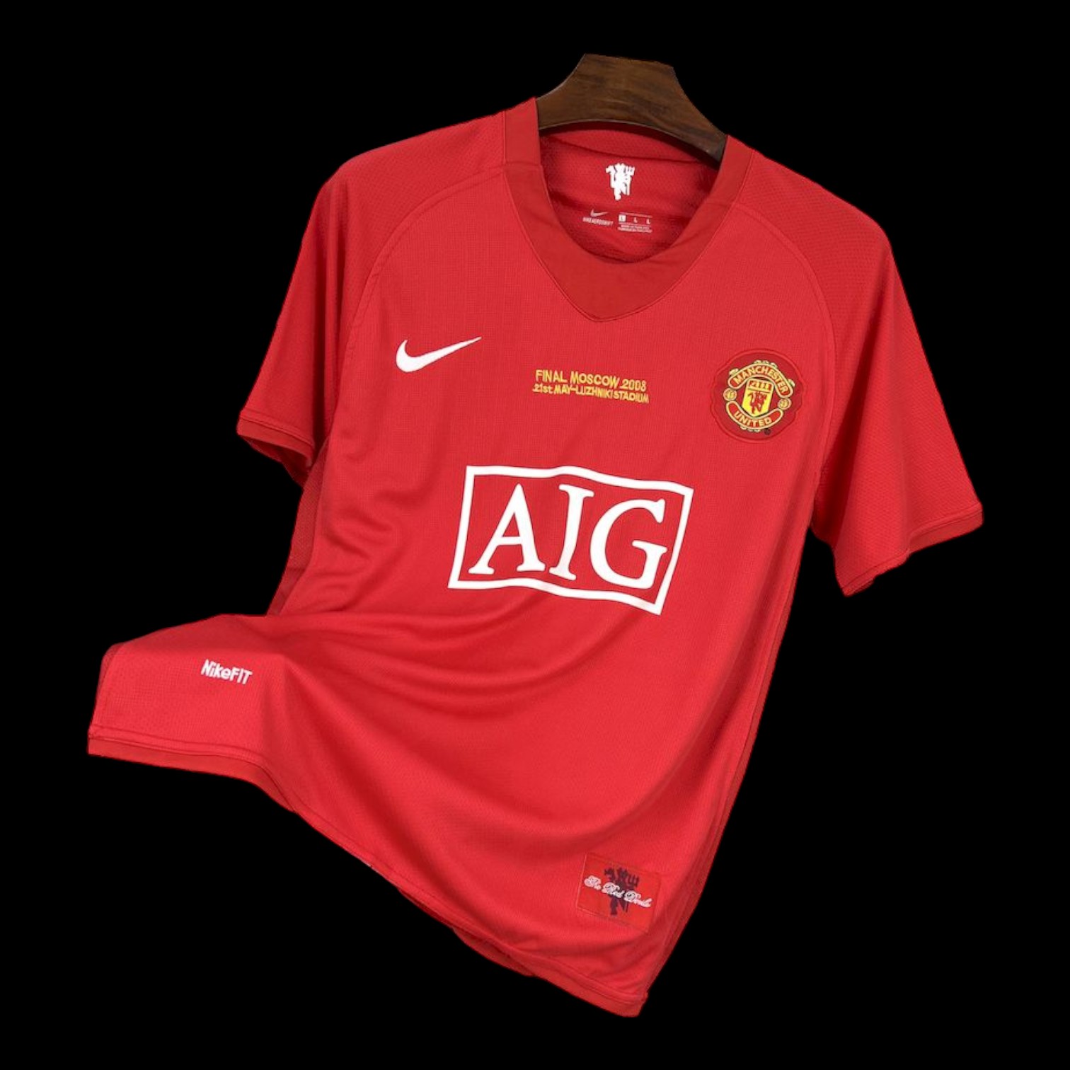 Manchester United Maillot Domicile UCL Rétro 2007/08