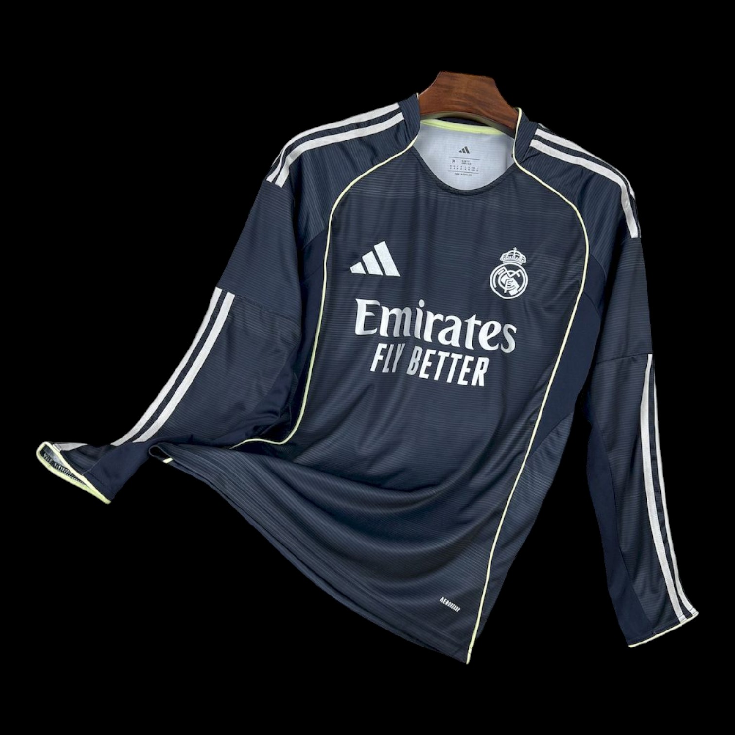 Real Madrid Maillot Extérieur 25/26 - Manches Longues