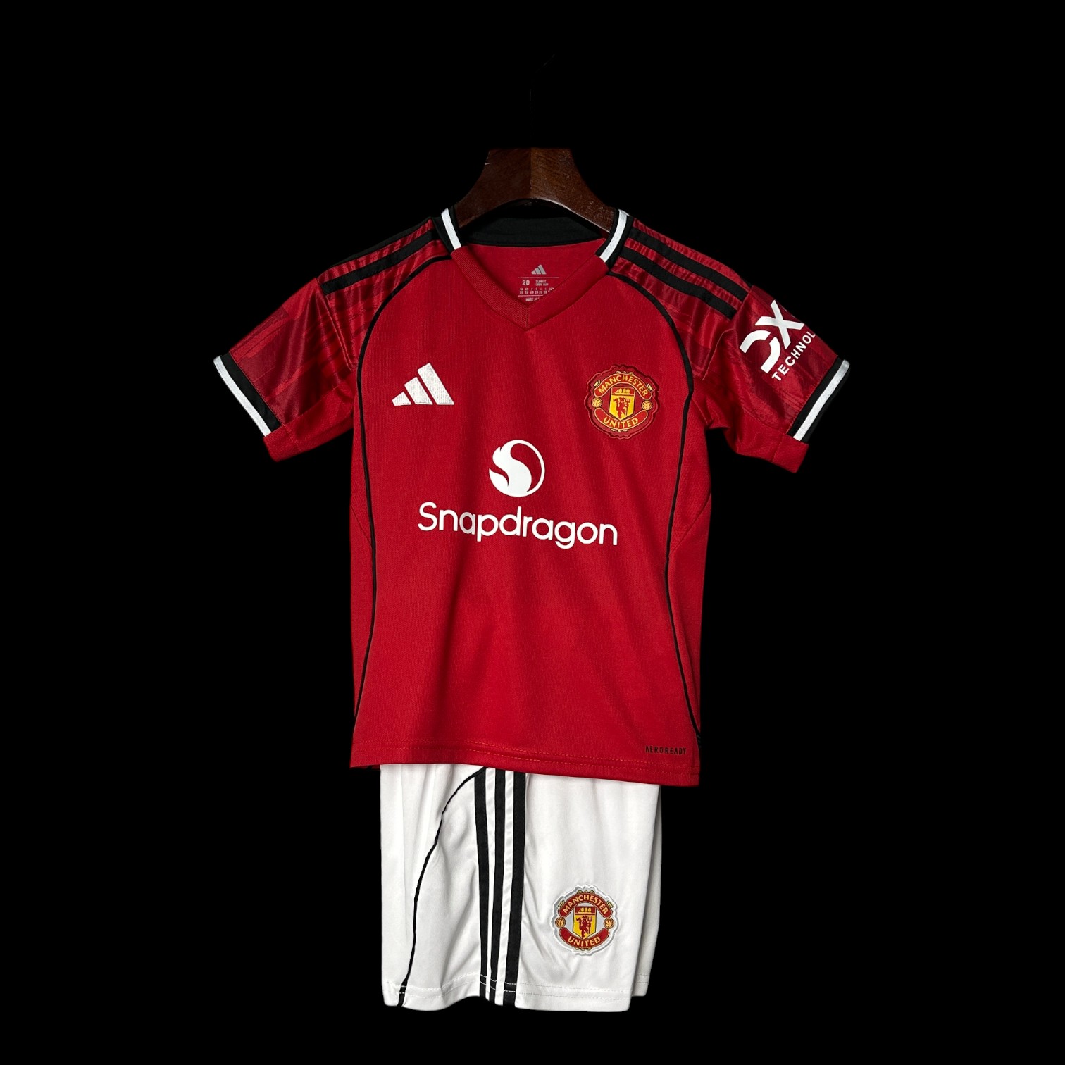 Manchester United Maillot Domicile 25/26 - Enfant