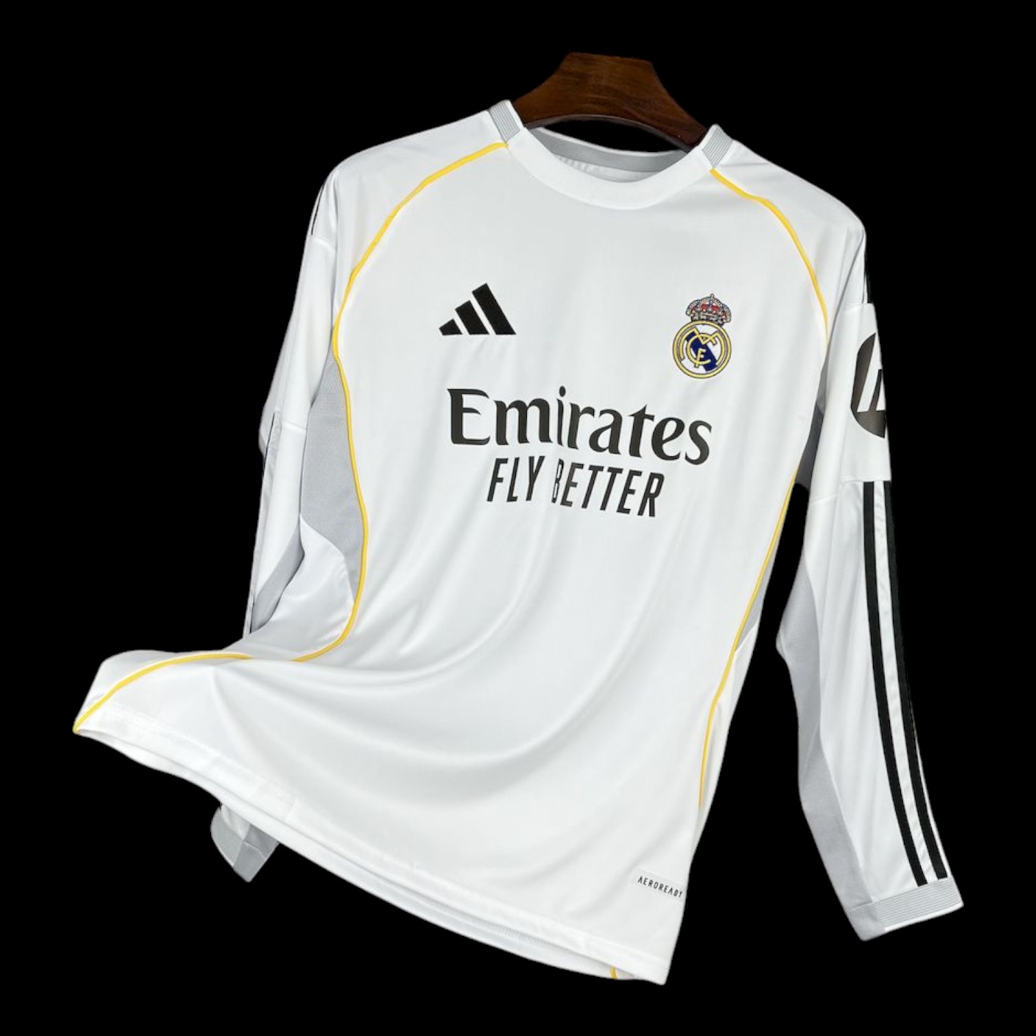 Real Madrid Maillot Domicile 25/26 - Manches Longues