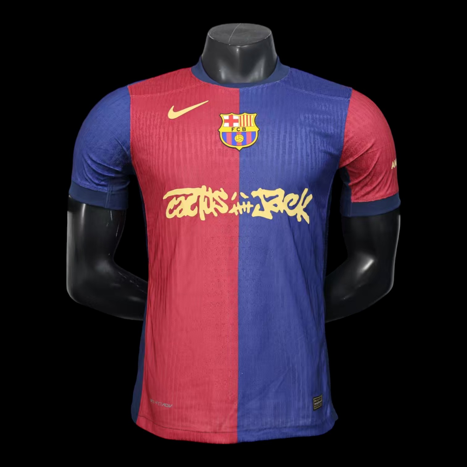 Barcelone Maillot Domicile Travis Scott 24/25 - Version Player
